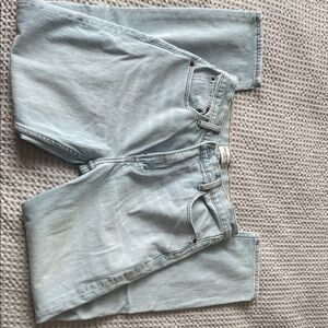 Abercrombie & Fitch Light Wash Straight Leg Jeans